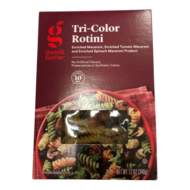 Good & Gather Tri Color Rotini Pasta
