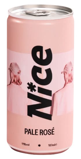 Nice Pale Rosé Wine in a Can (187ml)
