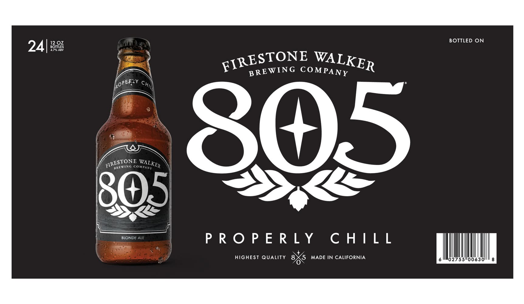 Firestone Walker 805 Blonde Ale Beer (24 x 12 fl oz)