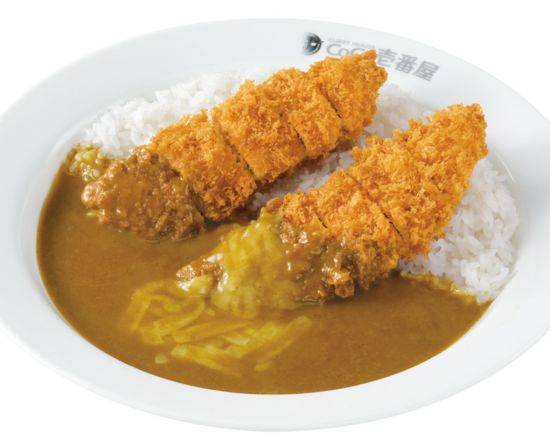 手仕込ささみカツ(2本)カレー＋ハーフチーズ Hand-made chicken tender cutlet (2 pcs) curry with cheese (half)