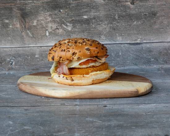Burger Chicken et son cornet de frites maison🍔🍗