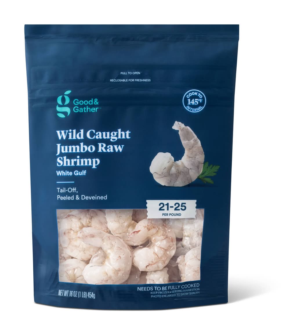 Good & Gather Wild Caught Jumbo Raw Shrimp (16 oz)