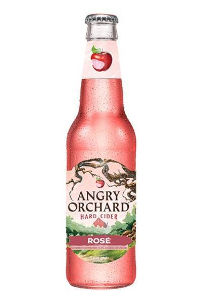 Angry Orchard Rosé Hard Cider, Spiked (6x 12oz bottles)