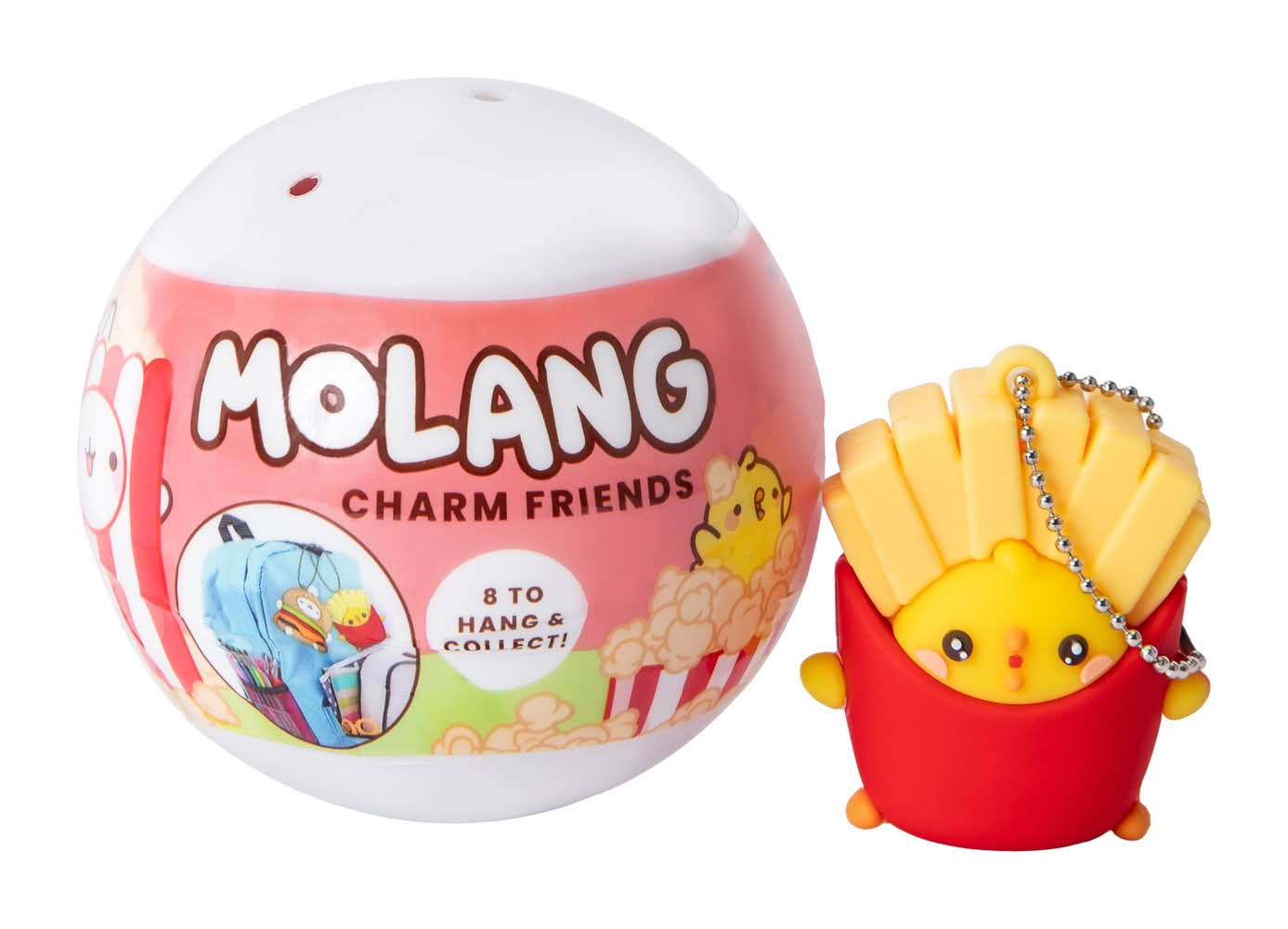 Molang Charm Friends Bling Bag Toy (Styles May Vary) Molang