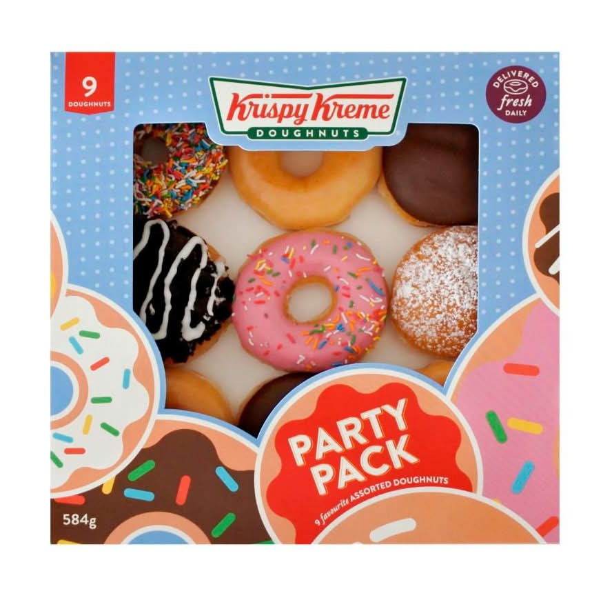 Krispy Kreme Assorted Party 9pk 9PACK