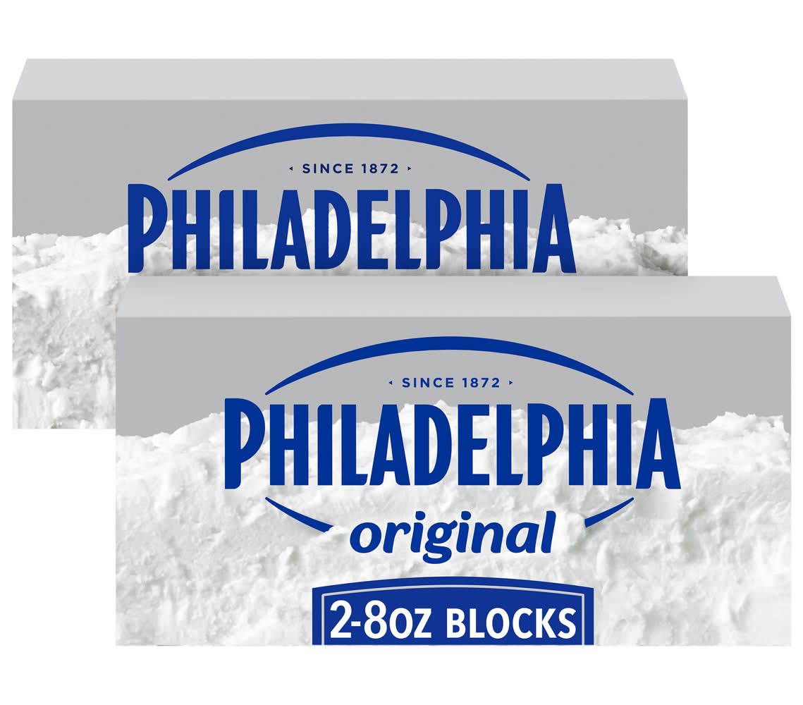 Philadelphia Original Cream Cheese Blocks (16 oz, 2 ct)
