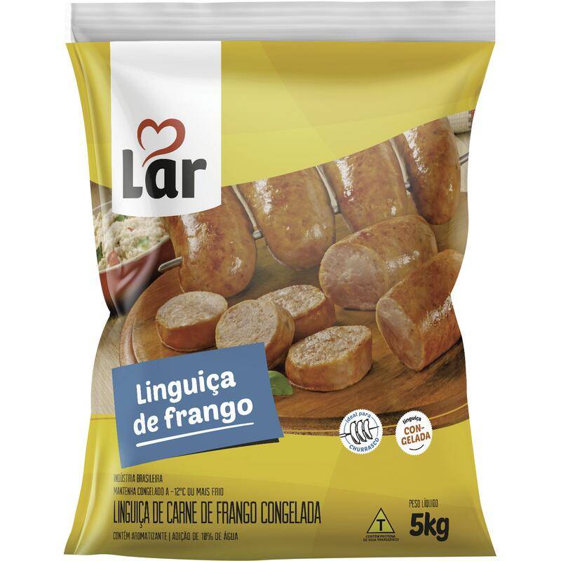 Sadia linguiça de frango congelada (pacote 5kg)