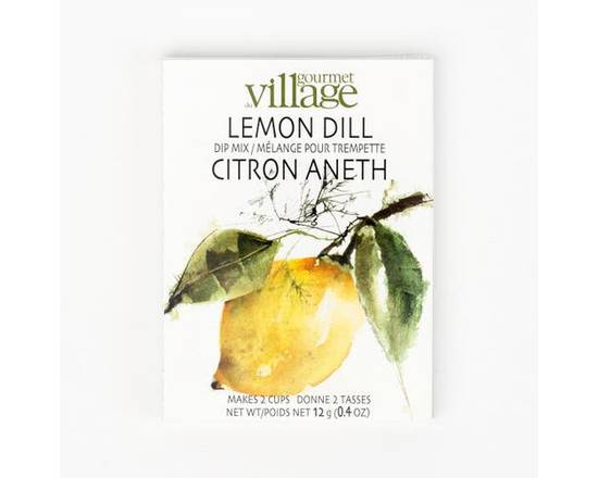 Gourmet du Village · Mélange Pour Trempette Citron Aneth (None) - Lemon Dill Dip Mix (12 g)
