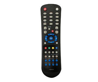 Acellories Rounded 8 Device Universal Remote, Black