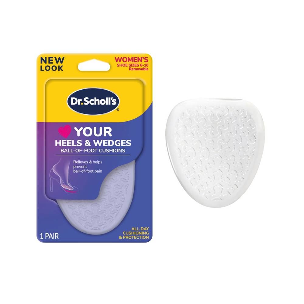 Dr. Scholl'S Stylish Step Ball Of Foot Cushion For High Heels, 1 Pair