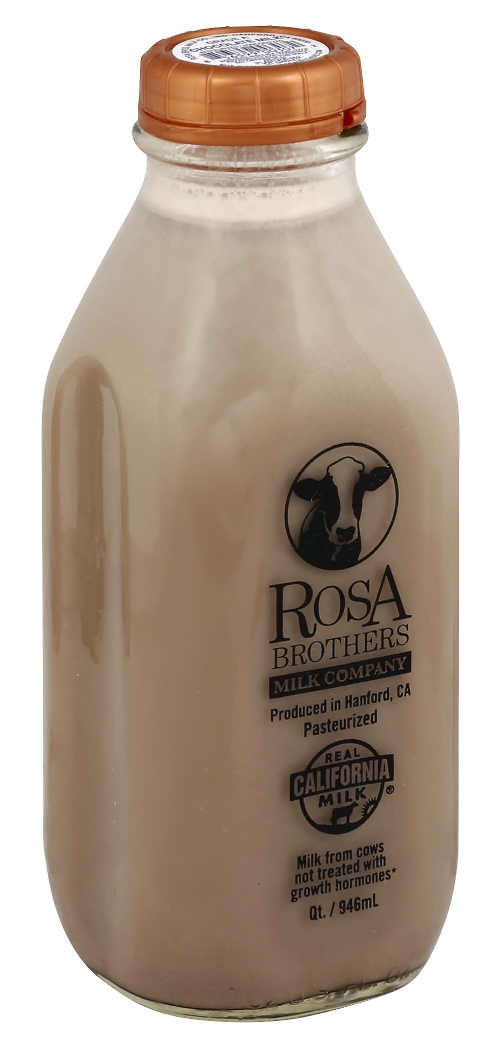 Rosa Brothers Milk Company Real California Milk, Chocolate (1 qt)