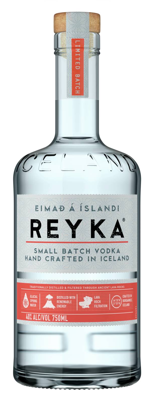 Reyka Small Batch Vodka (750 ml)