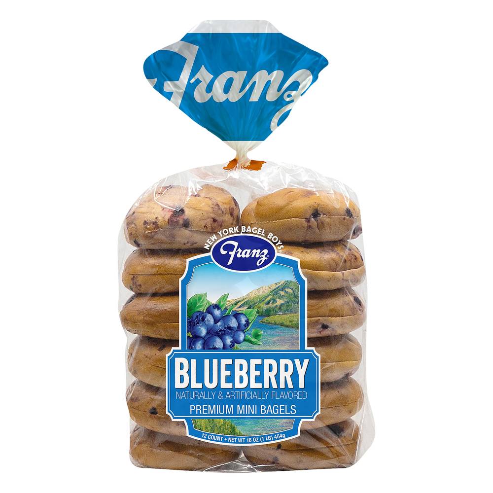 Franz Blueberry Mini Bagels (1 lbs)