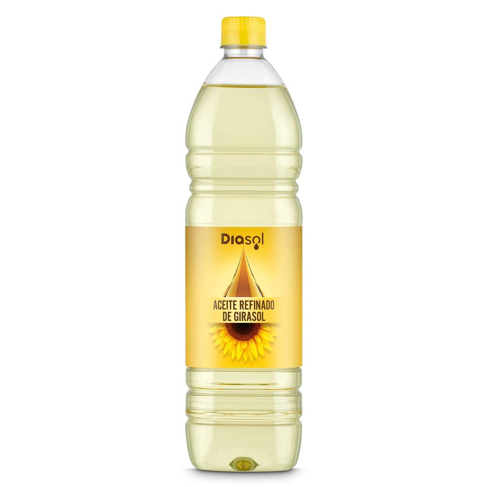 Aceite Refinado De Girasol Diasol Botella 1 L