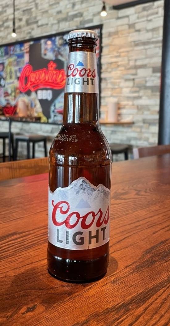 Coors Light, 12 oz bottle beer (4.2% ABV)