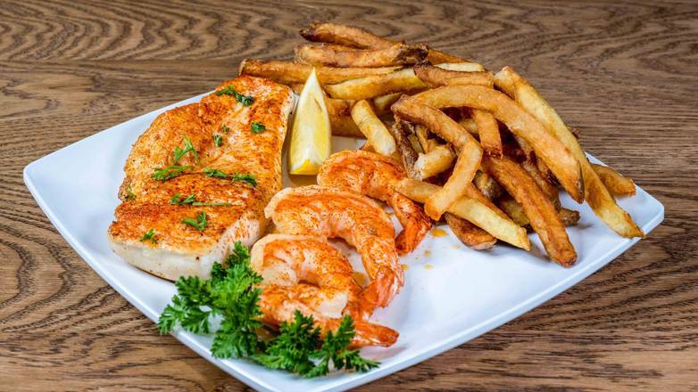 Shrimp Scampi & Grilled Chicken Combo