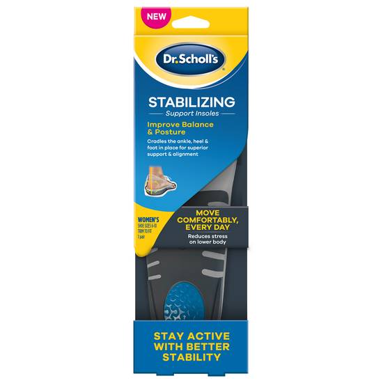 Dr. Scholl's Stabilizing Support Insoles for Women - 1 pair