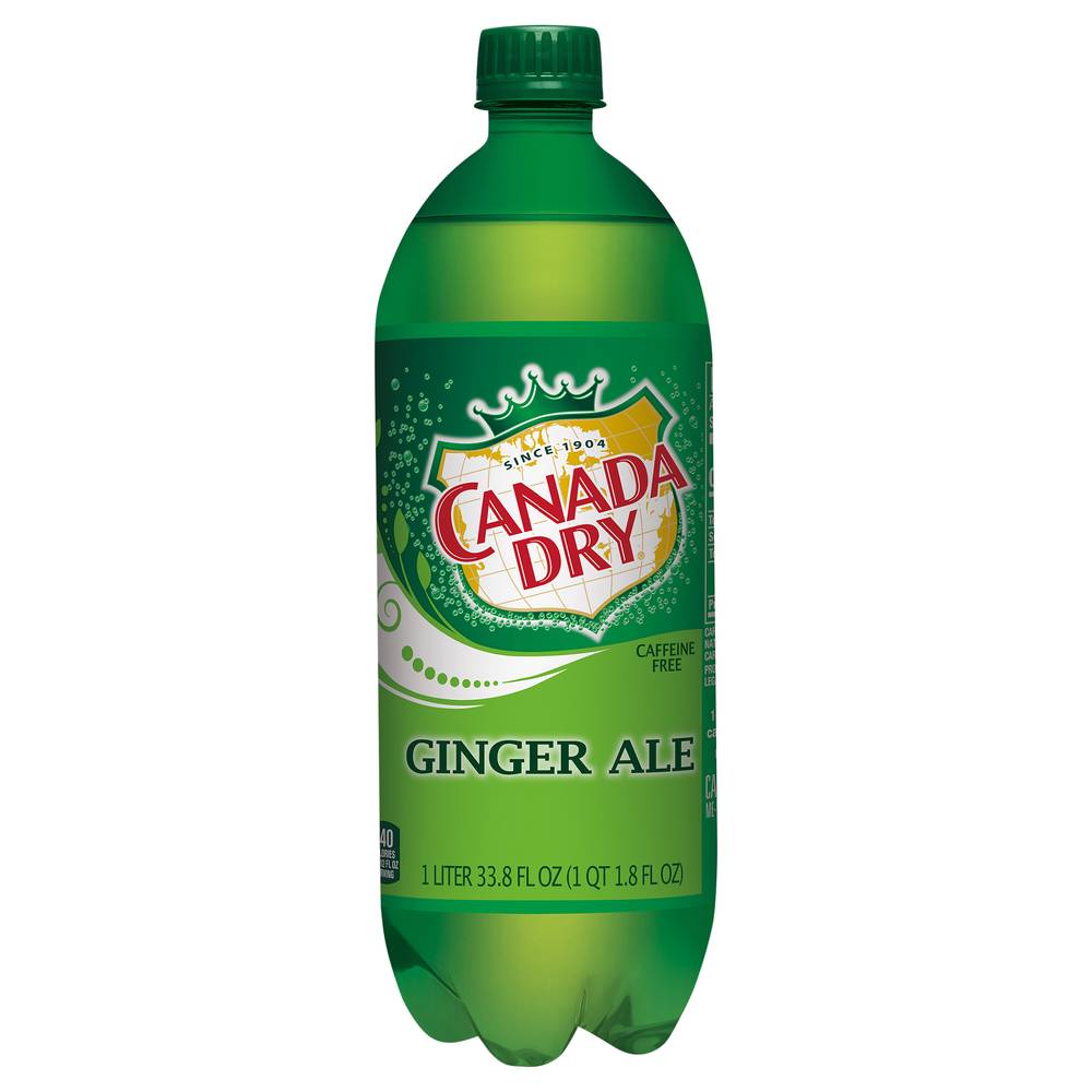 Canada Dry Ale Soda, Ginger (1 L)