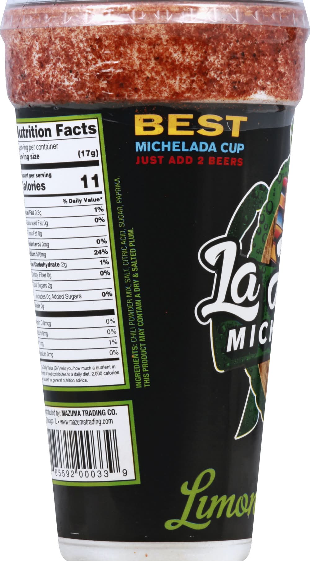 Jewel-Osco - La Helada Lemon Original Michelada Cup (0.6 oz