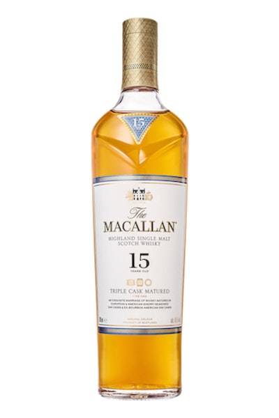 The Macallan 15 Years Old Highland Single Malt Scotch Whisky Liquor (750 ml)