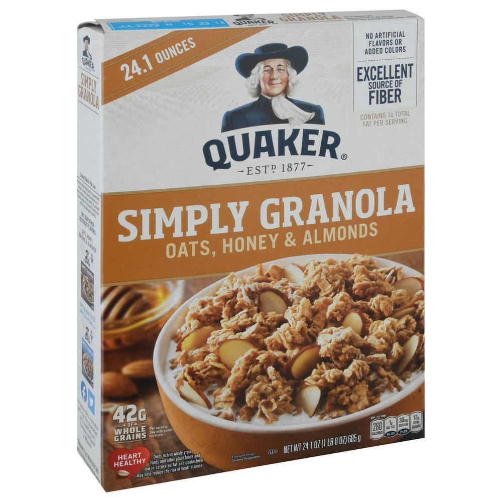 Quaker Simply Granola Oats Honey & Almonds