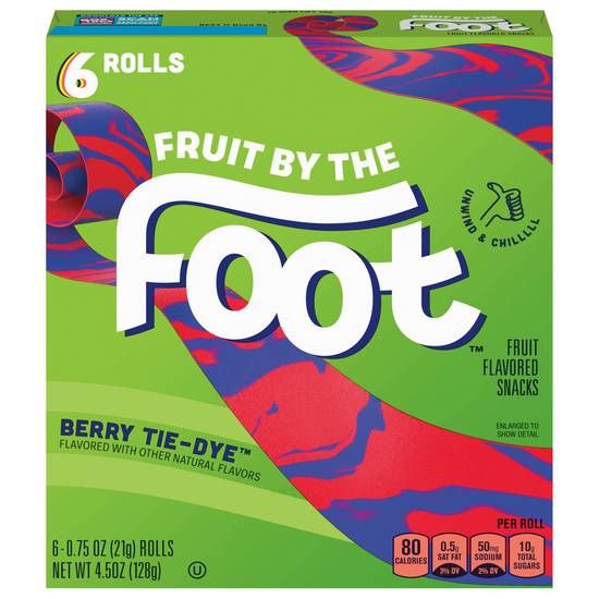 Fruit By the Foot Berrytie-Dye Fruit Snacks (6 ct)