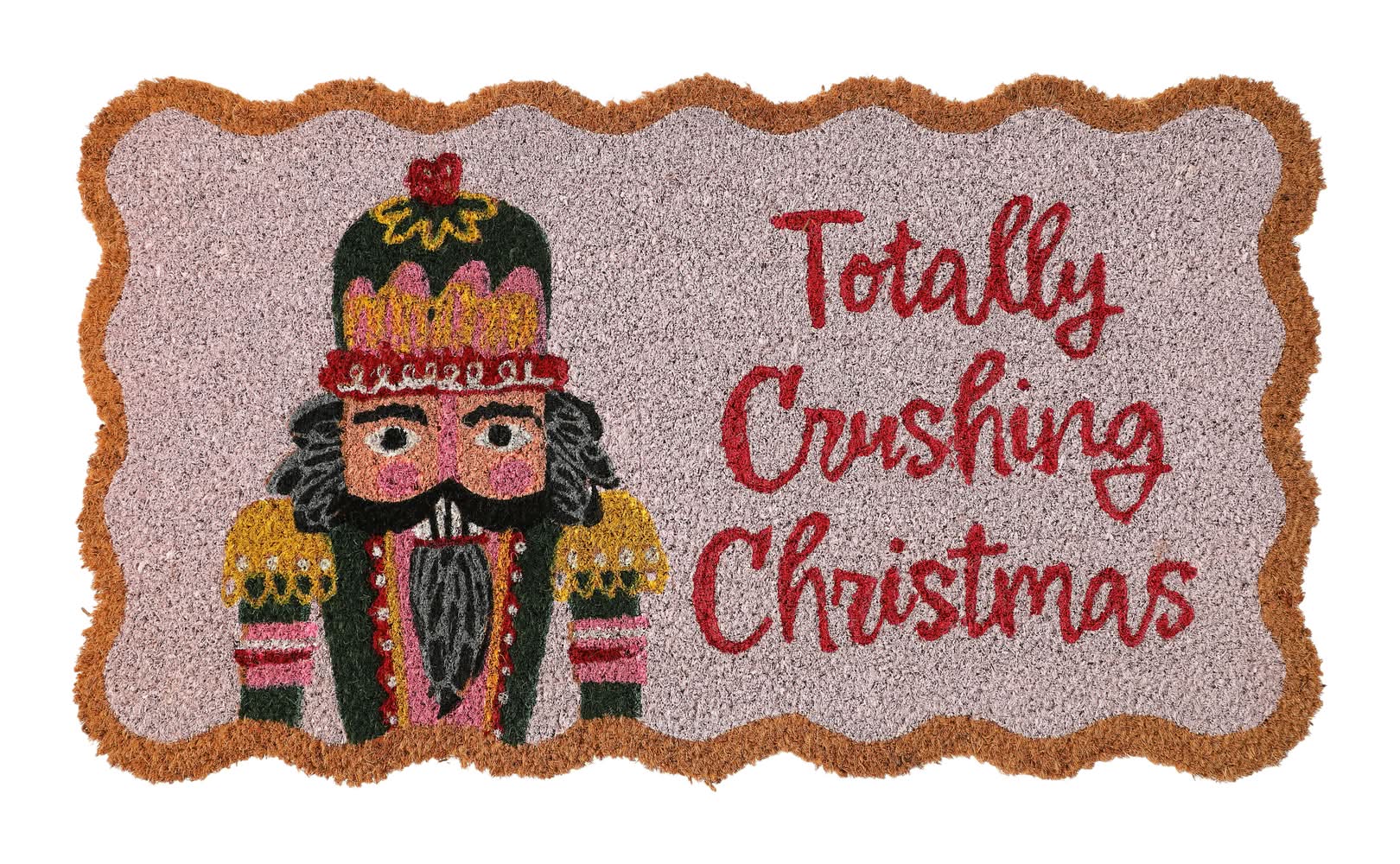 Christmas Coir Mats Crushing Christmas