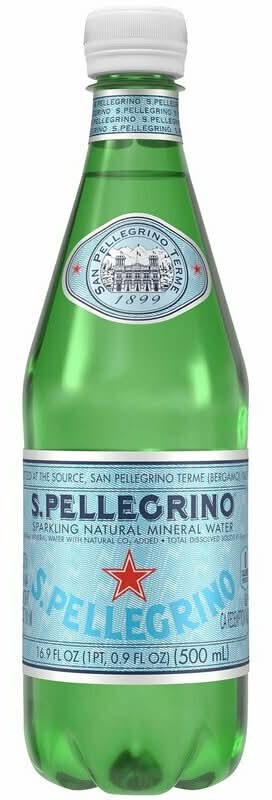 San Pellegrino Sparkling Water Bottle 16.9oz