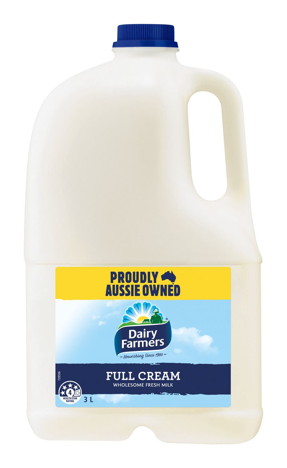 Dairy Farmers Full Cream Wholesome Fresh Milk (3L)