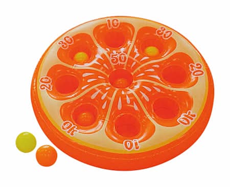 Inflatable Target Toss Game Set Orange Target Toss