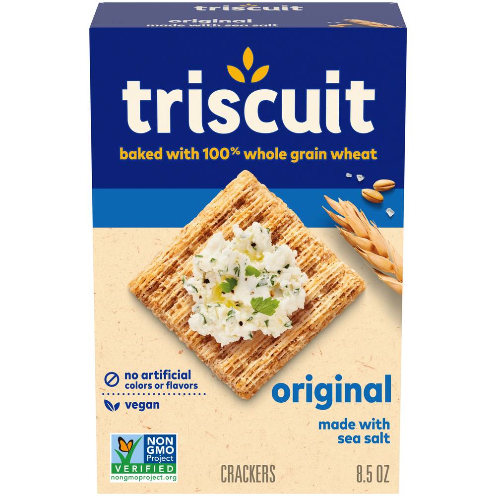 Triscuit Original Sea Salt Crackers (8.5 oz, 6 ct)