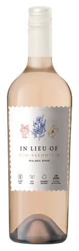 In Lieu Of Non-Alcoholic Malbec Rosé Wine (750 ml)