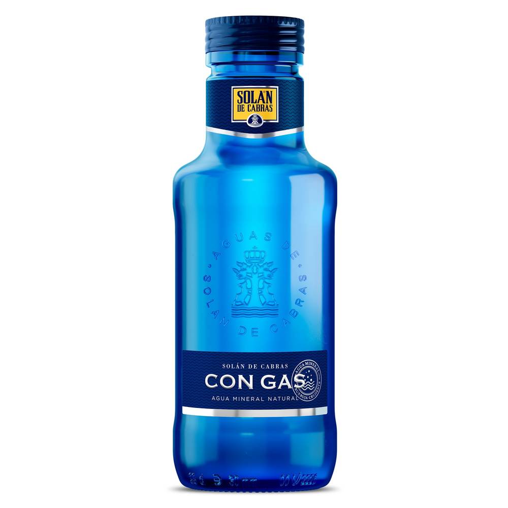 Agua Con Gas Solán De Cabras Botella 33 Cl