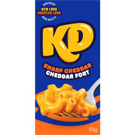 Kraft Kd Dinner Sharp Cheddar Macaroni and Cheese