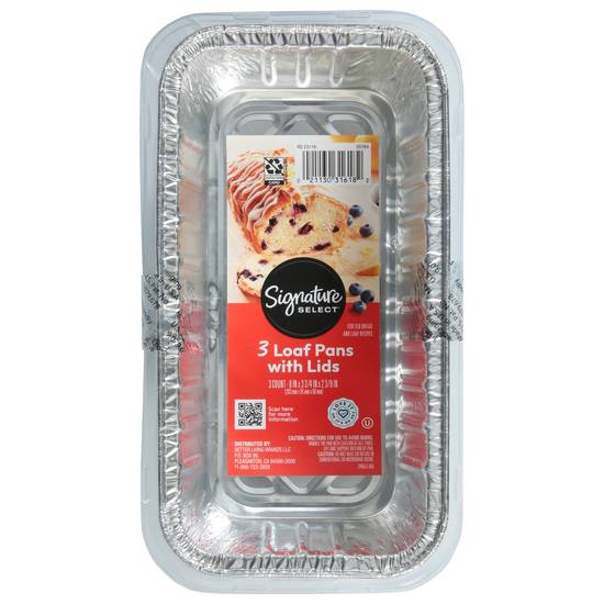 Signature Select Loaf Pans With Lids