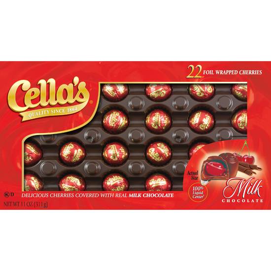 Order Cella's Milk Chocolate Cherries, 11oz.  food online from CVS store, NESQUEHONING on bringmethat.com