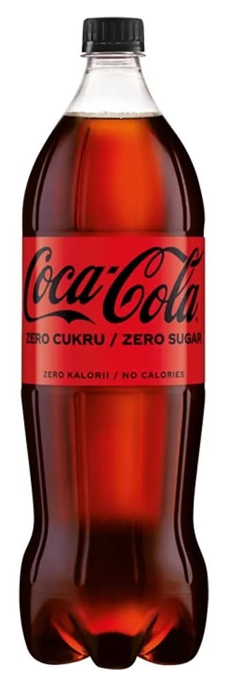 Napój gazowany Coca-Cola Zero Cukru 1,5 l butelka