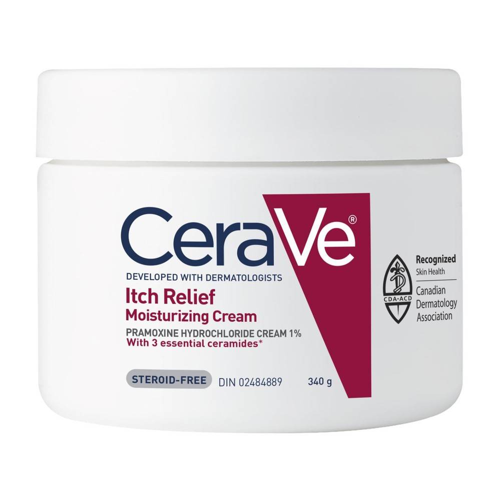 CeraVe Itch Relief Moisturizing Cream (340 g)