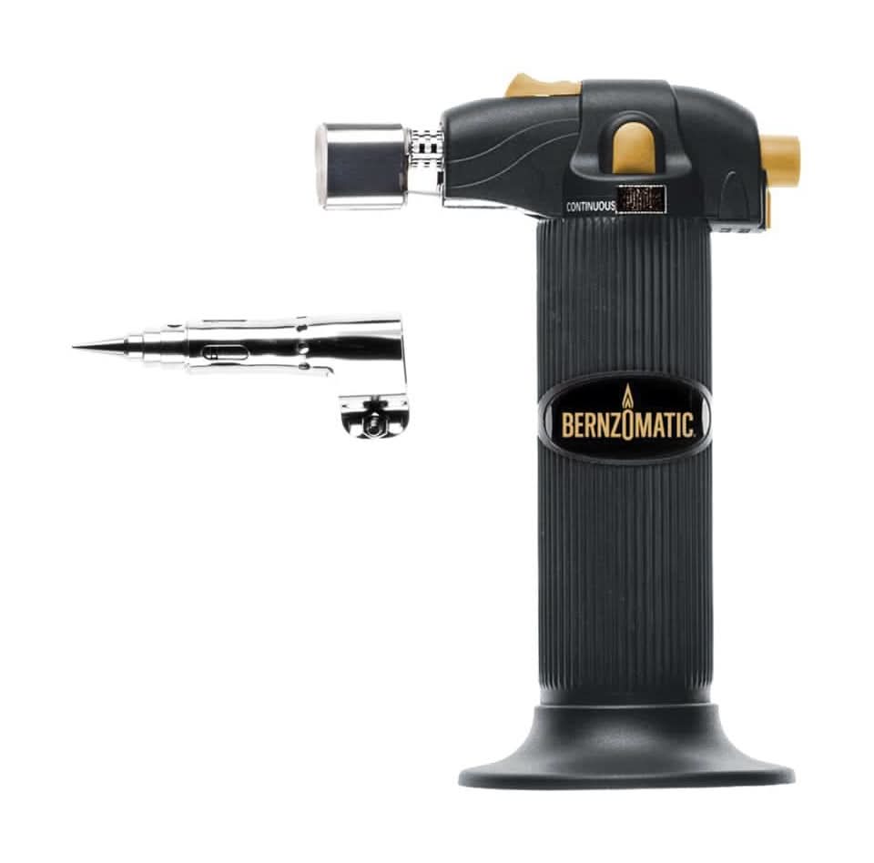 Bernzomatic Butane Detail Torch With Soldering Tip, Trigger Ignition And Flame Lock