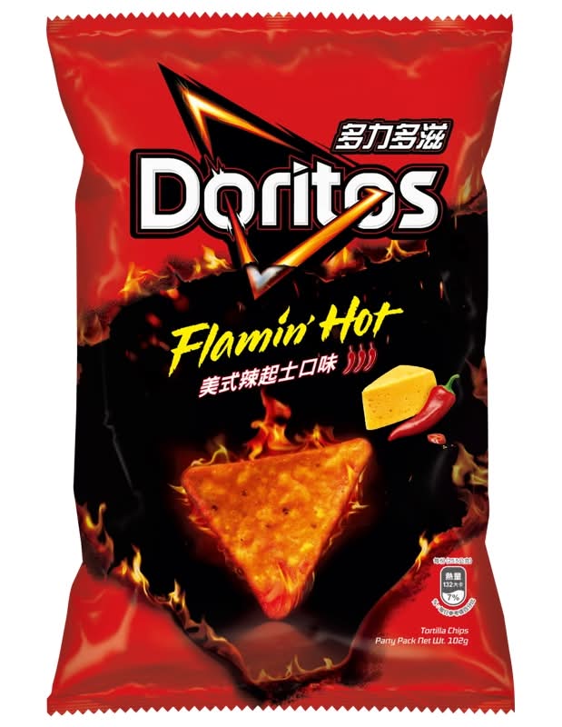 多力多滋美式辣起士口味玉米片102g <102g克 x 1 x 1Bag包>