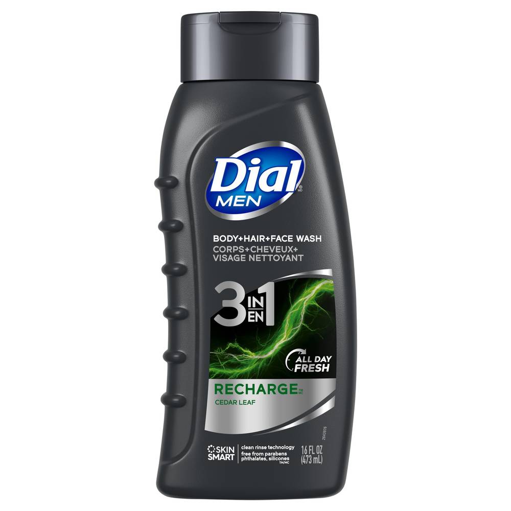 Dial For Men 3-in-1 Recharge Bodywash