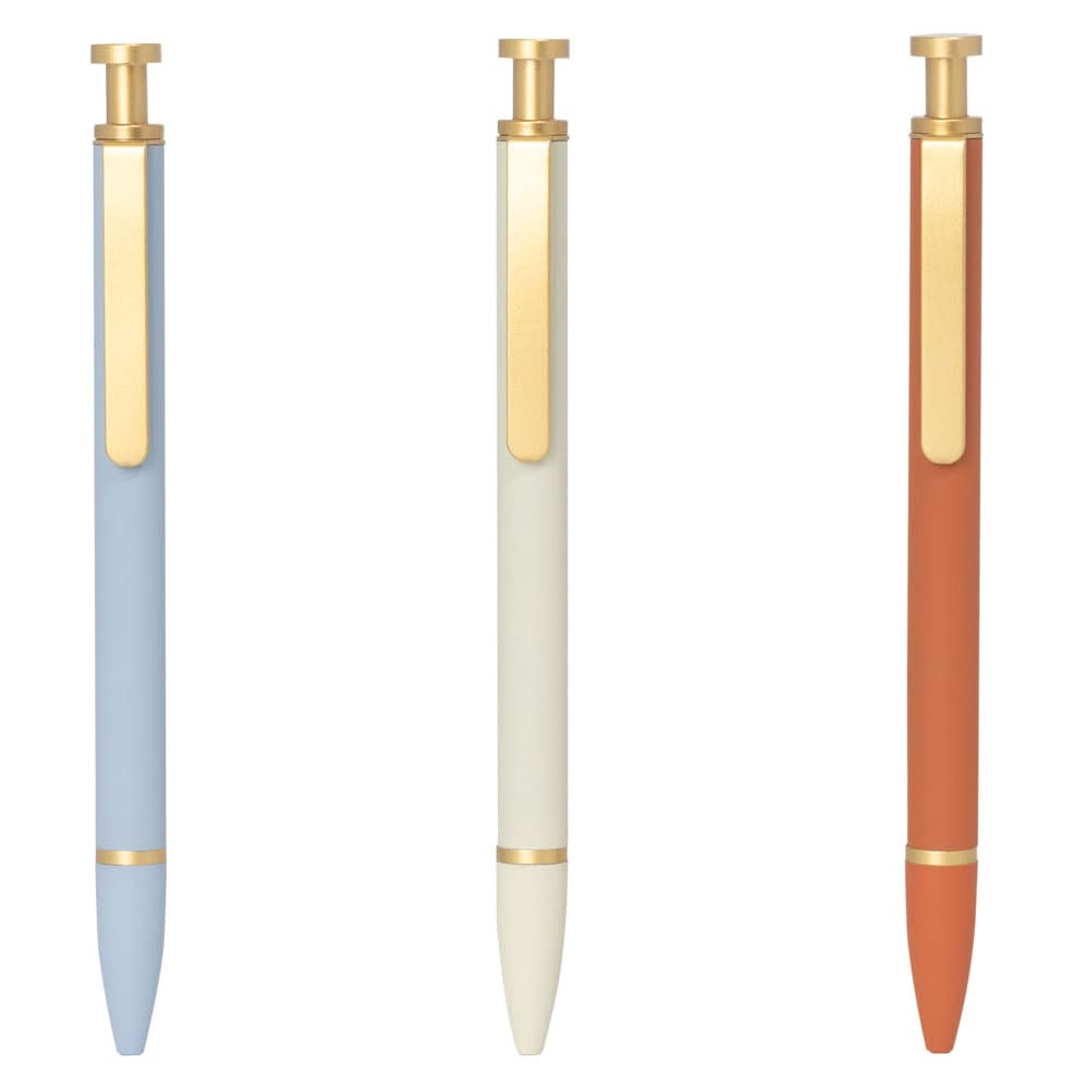 Pembrook Click Black Ink Gel Pen, Assorted (3 ct)