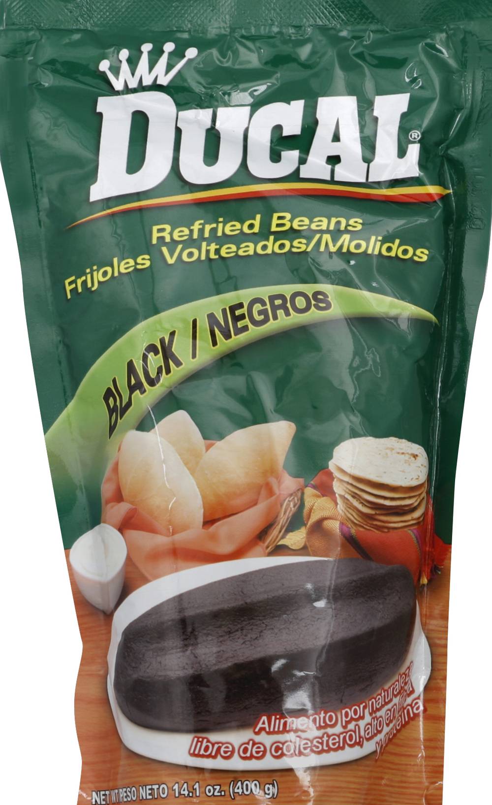 Ducal Black Refried Beans (14.1 oz)