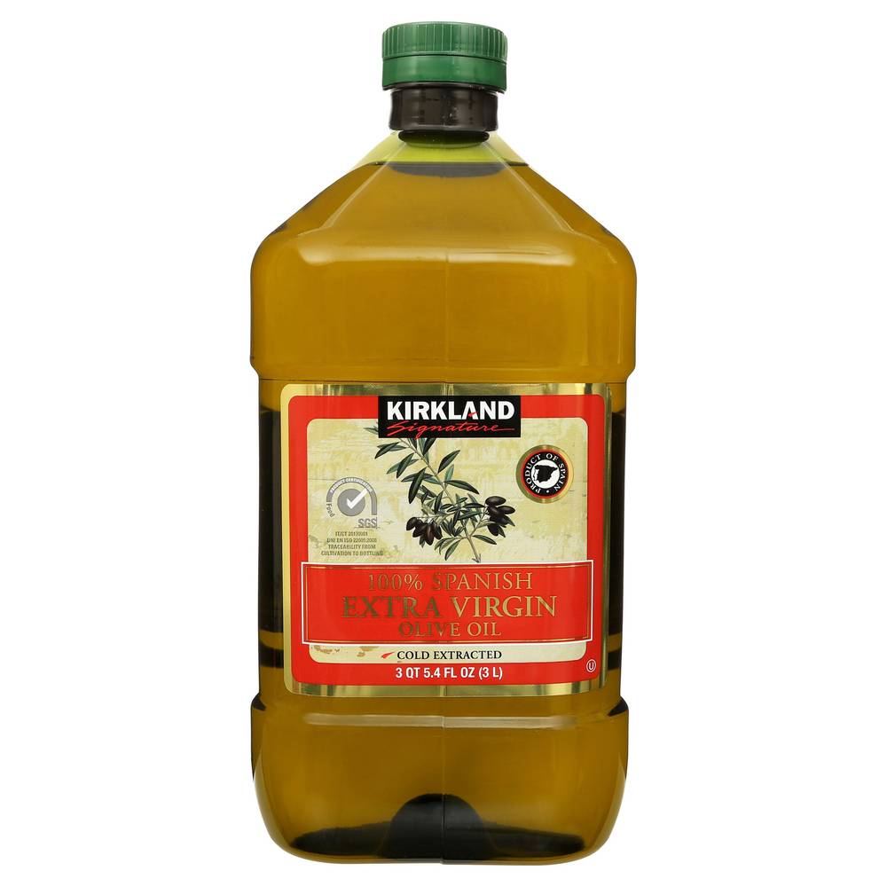 Kirkland Signature 100% Spanish Extra Virgin Olive Oil, 3 L