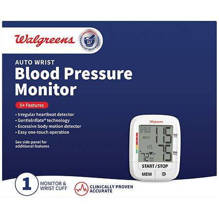 Walgreens Auto Wrist Blood Pressure Monitor