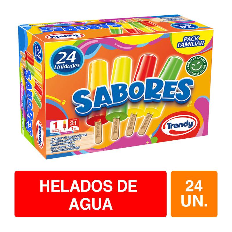 Trendy multipack sabores (24 un)