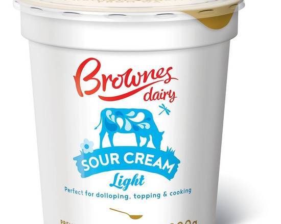 Brownes Light Sour Cream 200Gm 