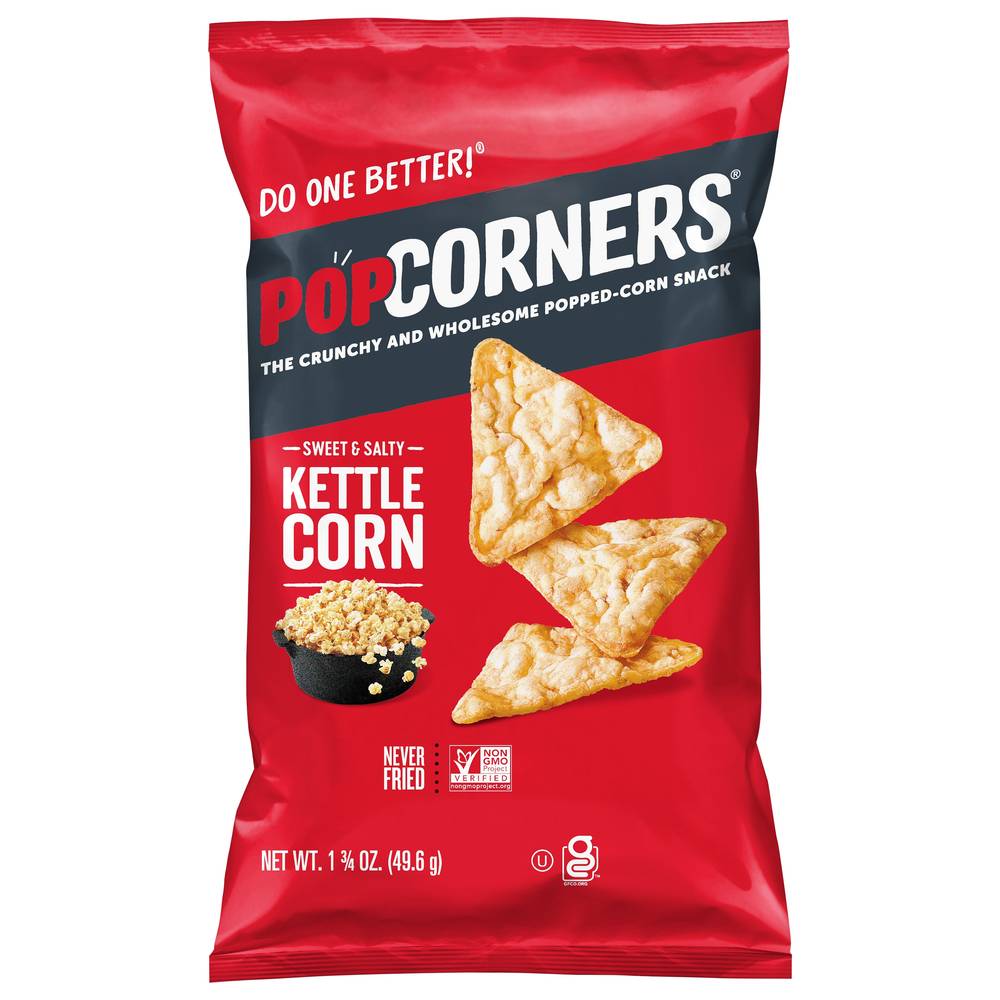 PopCorners Popped Corn Snacks, Sweet-Salty-Kettle Corn (1.8 oz)