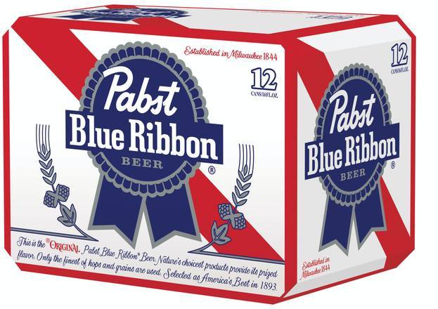 Pabst Blue Ribbon Desperate Enterprises American Style Beer (12 pack, 12 fl oz)