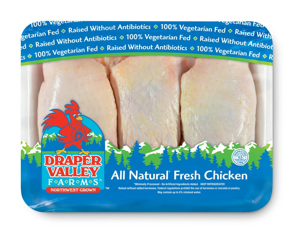 DRAPER VALLEY FARMS® Bone-In Chicken Thighs